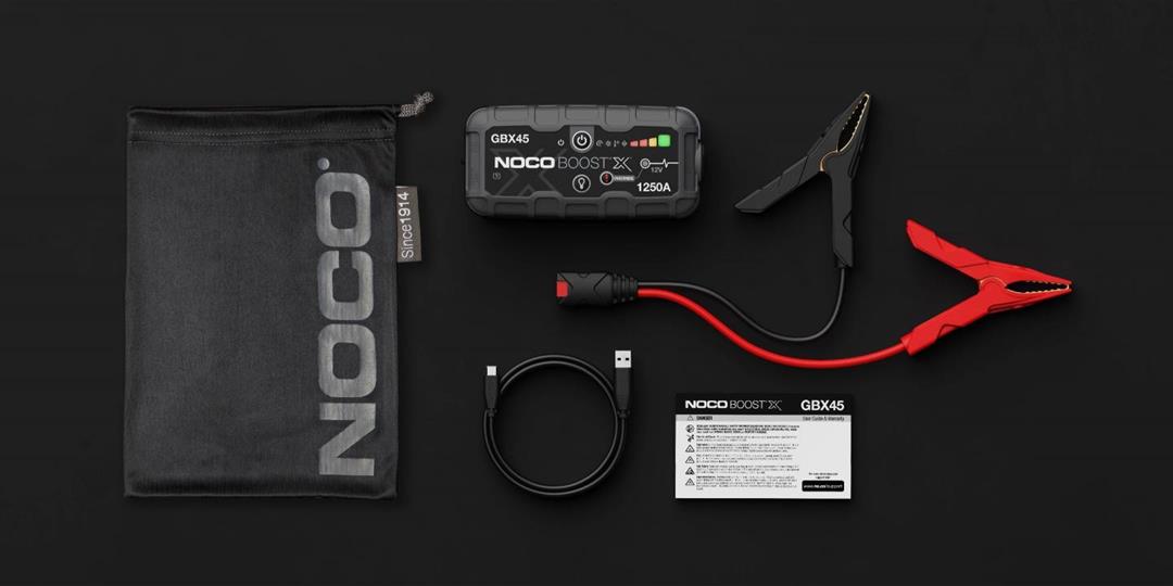 NOCO GBX45 1250 Amp Peak 12-Volt UltraSafe Lithium Jump Starter