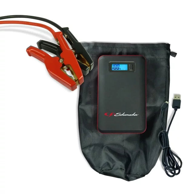 Schumacher SJ1314 600 Amp 12V DC LED Battery Portable Jump Starter